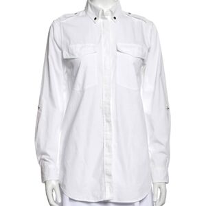 Michael Kors Crisp 100% Cotton button down collar shirt